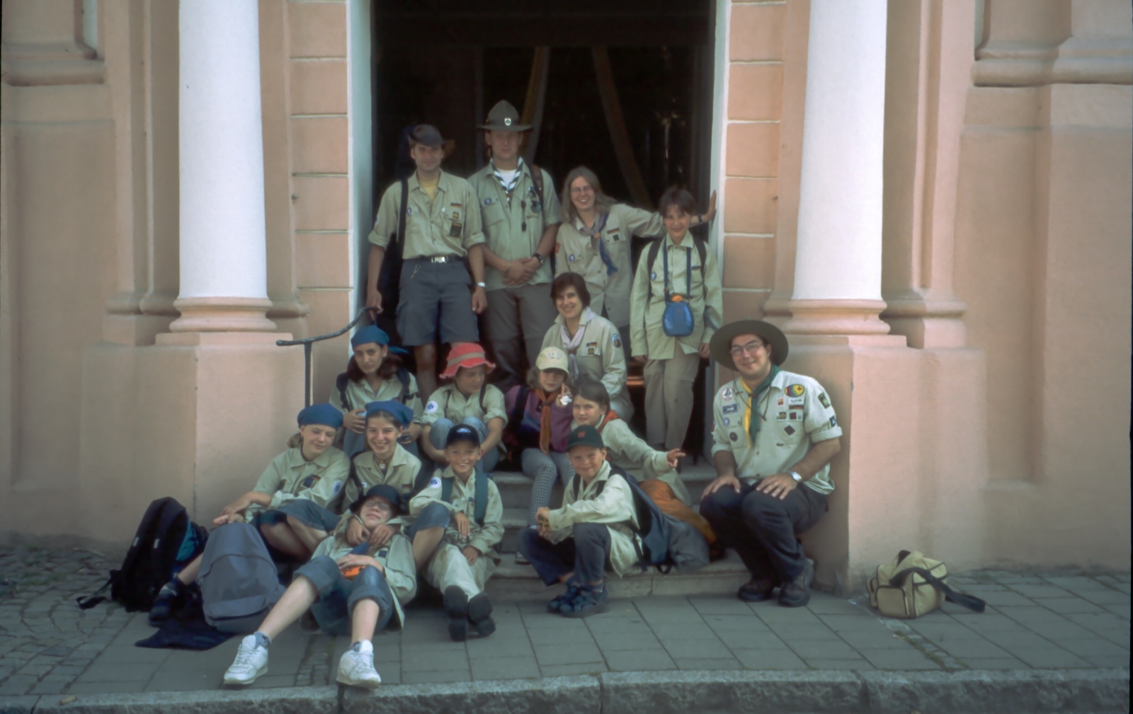 Gruppenfoto vom ersten Sommerlager